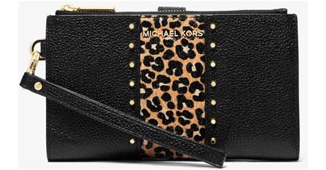 Adele Logo and Leopard Smartphone Wallet 